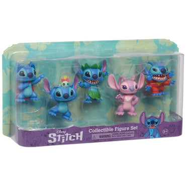 Stitch Set De 5 Figuras De Colección