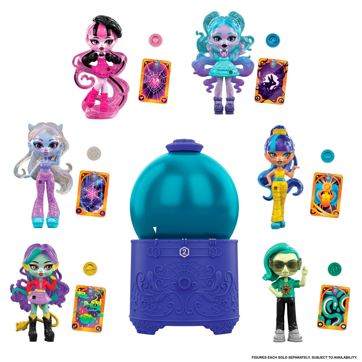 Monster High Muñeca Mini Bola De Cristal Sorpresa