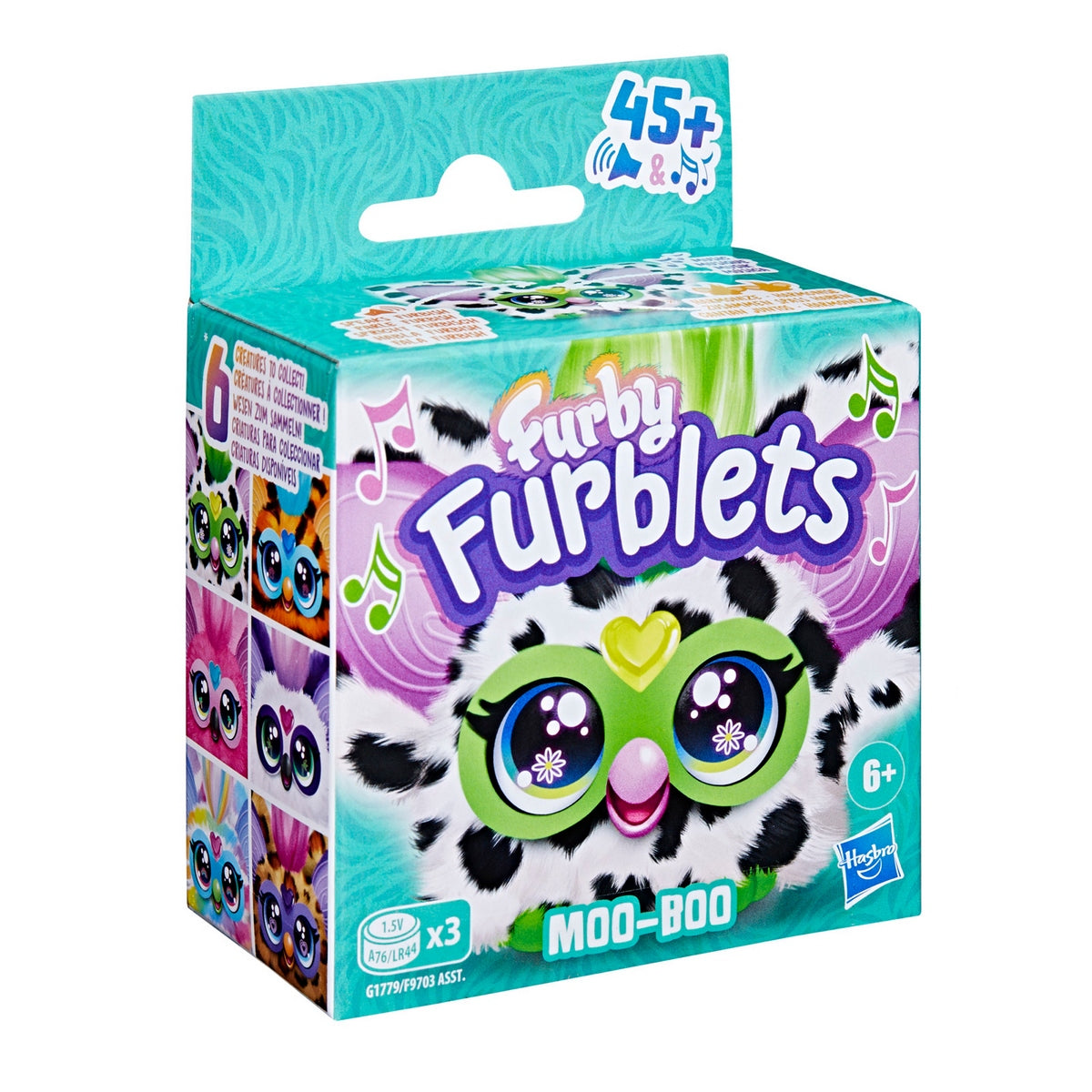 Mini Peluche Furby Furblets - Moo-Boo