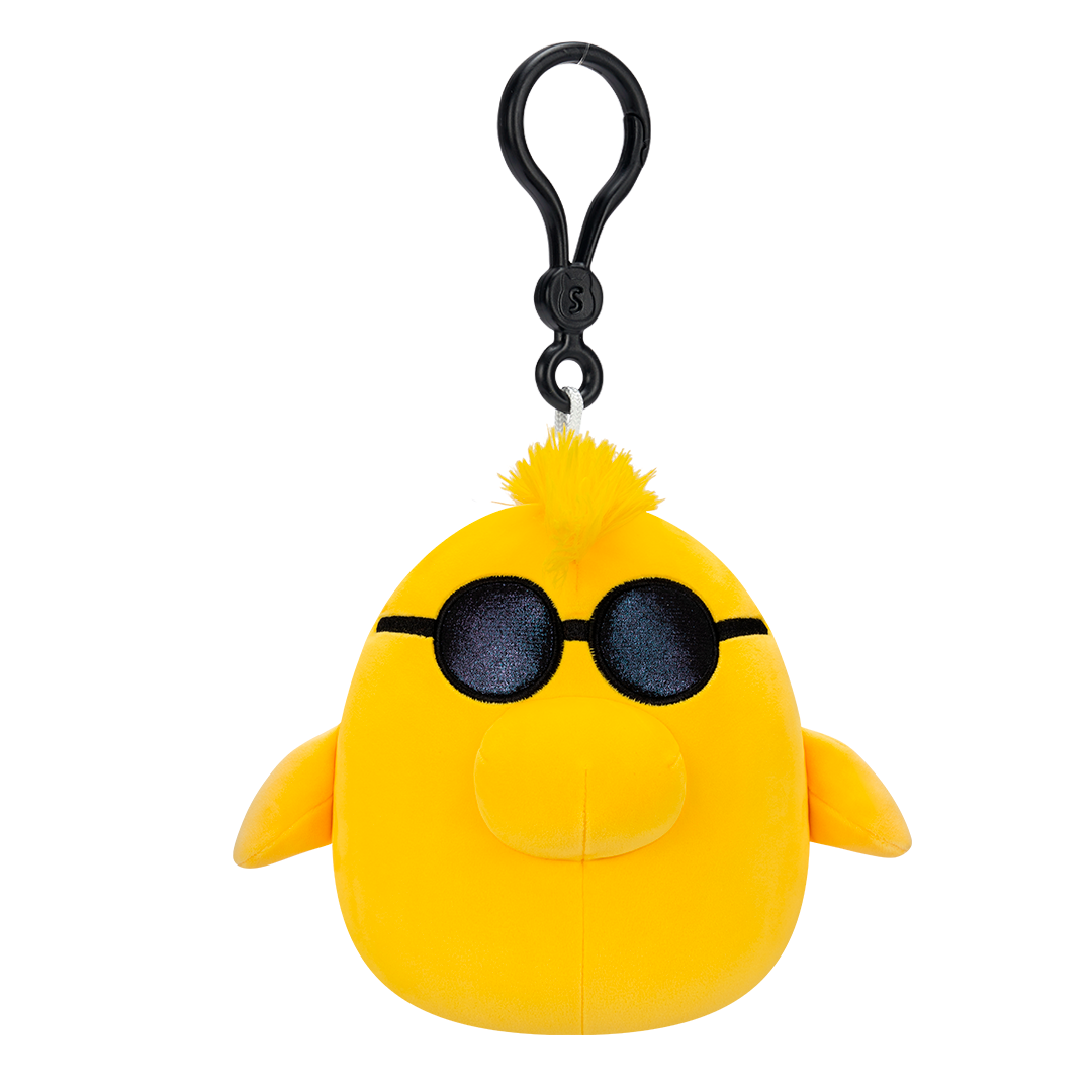 Squishmallows Snoopy Clip 10 Cm Woodstock Lentes