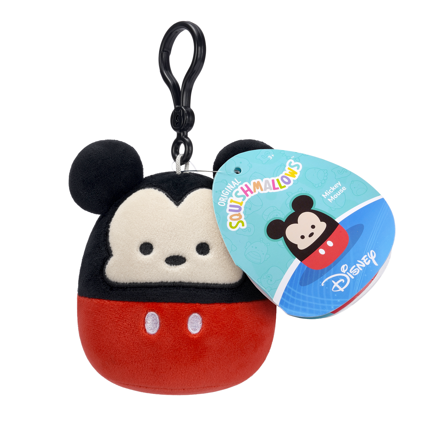 Squishmallows Peluche Clip Disney Mickey Mouse