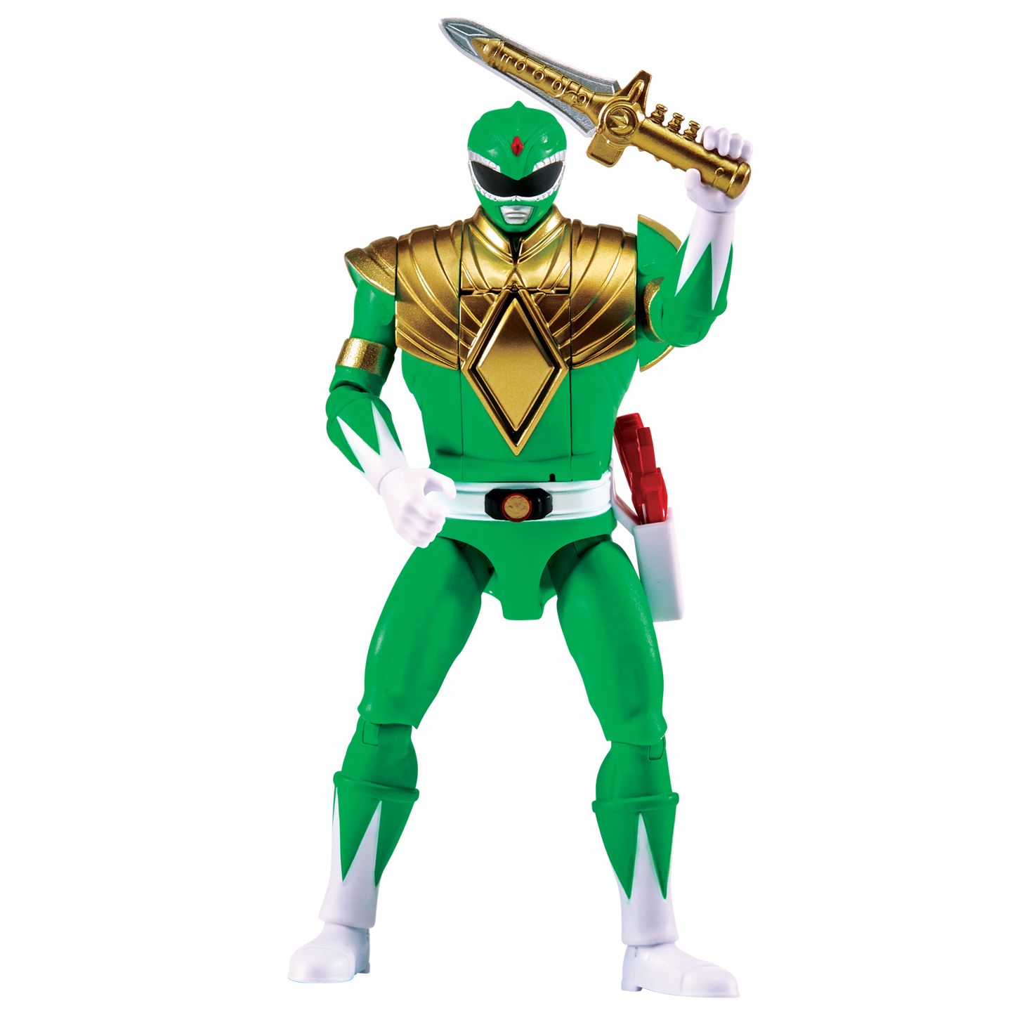 Power Rangers Figura Gira Cabeza Green Ranger