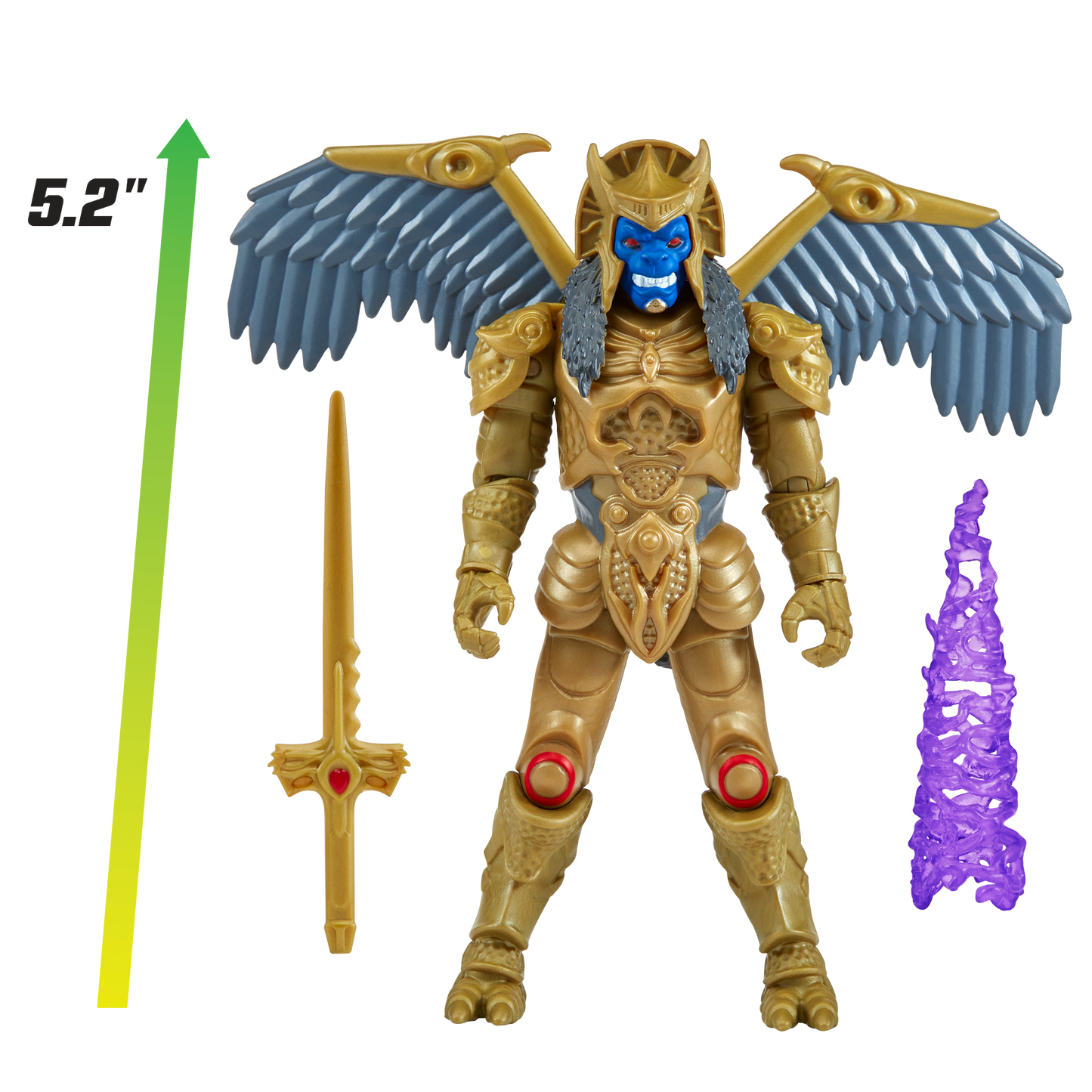 Power Rangers Figura Gira Cabeza Goldar