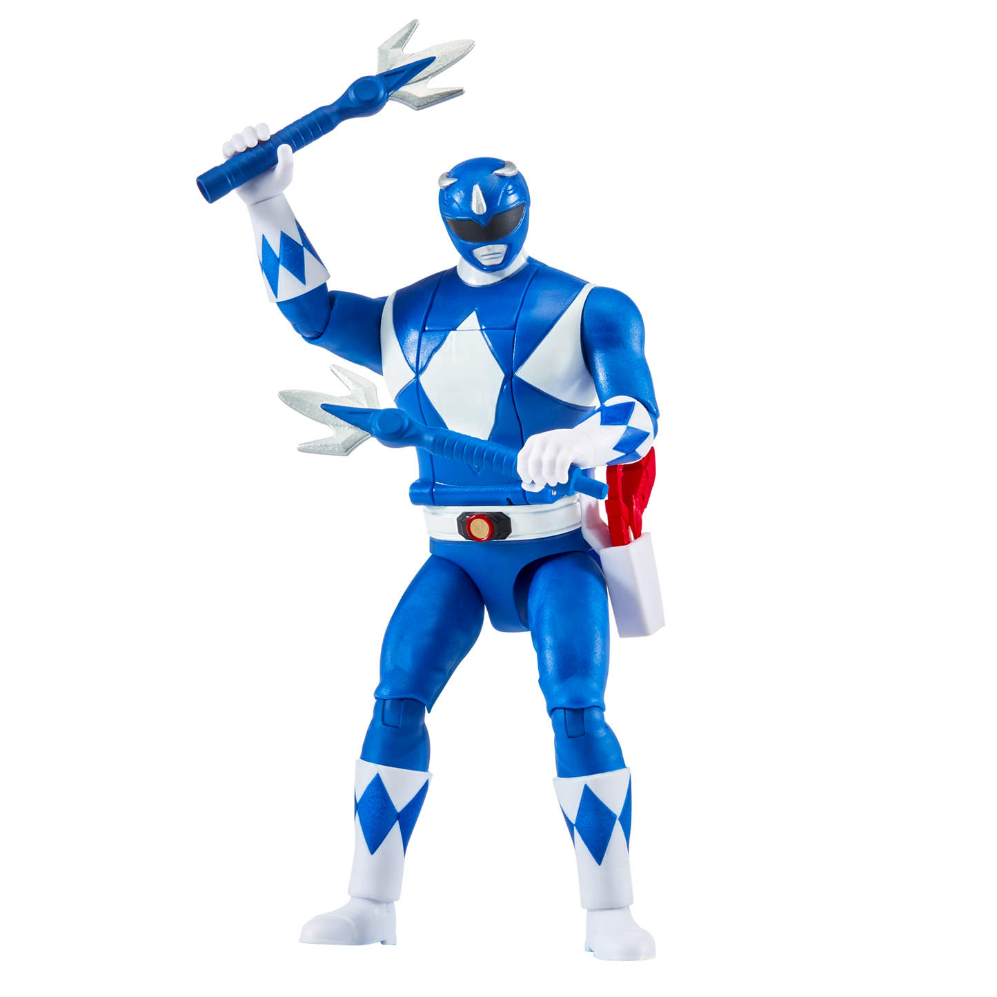 Power Rangers Figura Gira Cabeza Blue Ranger