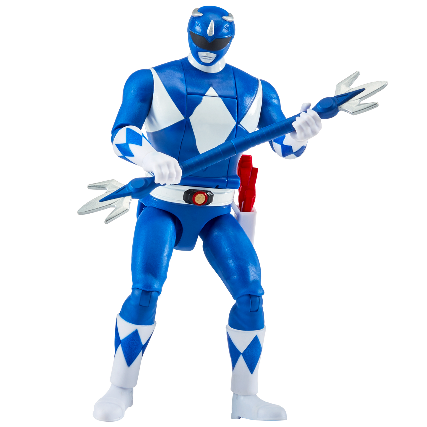 Power Rangers Figura Gira Cabeza Blue Ranger