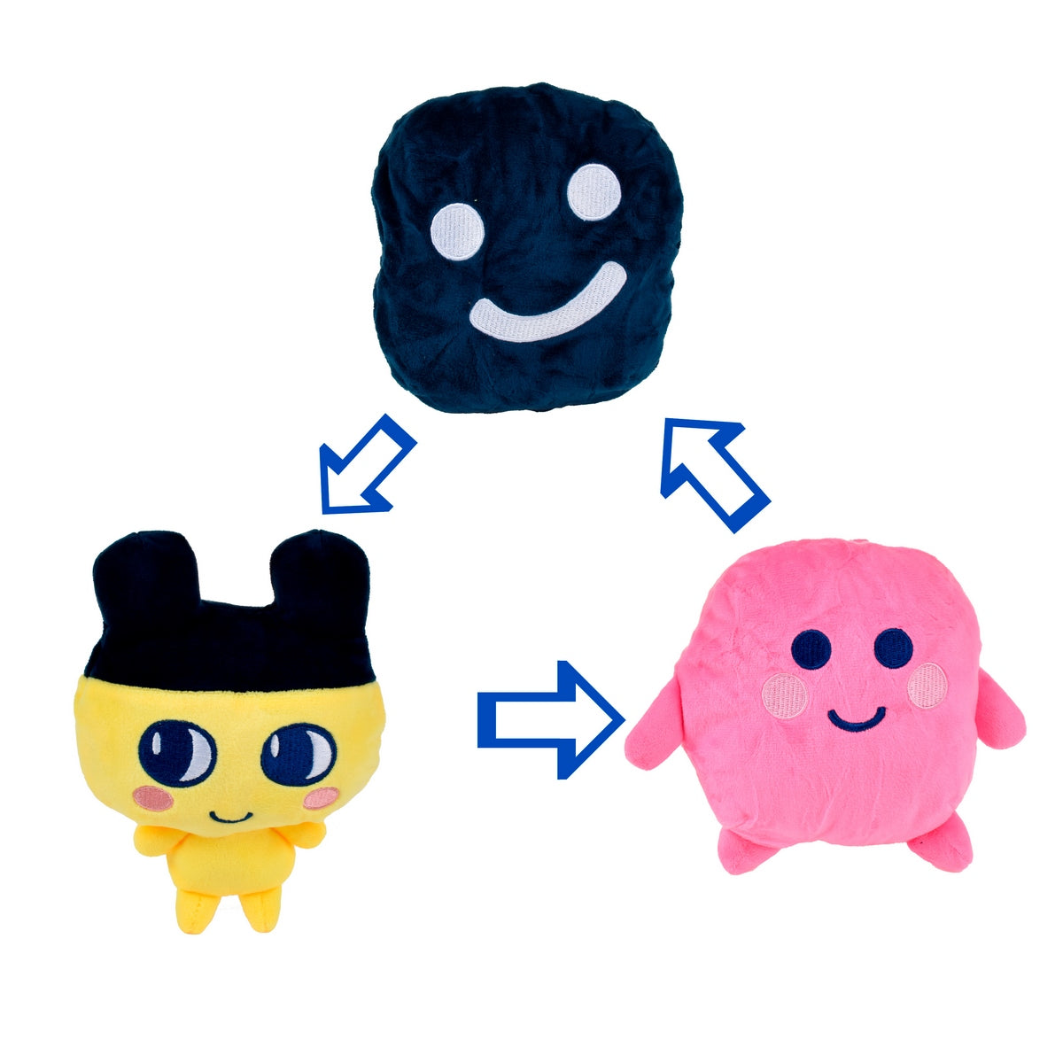 Mochila Con Peluche Compañero De Aventura Tamagotchi - Mametchi