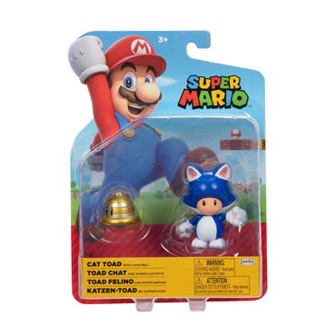 Figuras 10 Cm Super Mario De Nintendo - Toad Felino