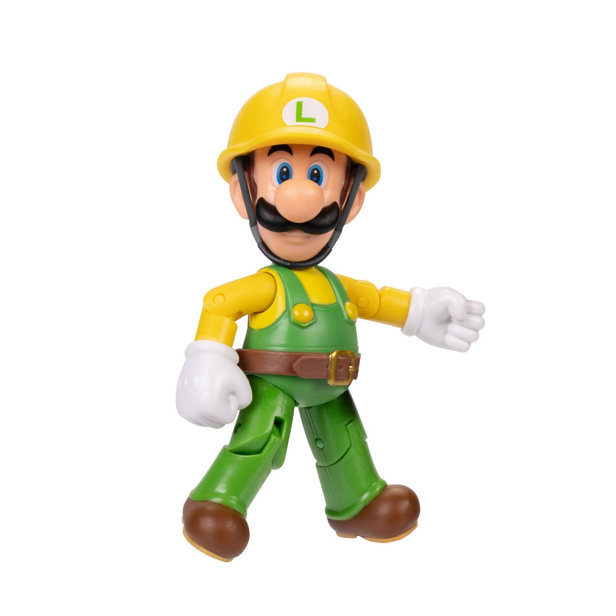 Figuras 10 Cm Super Mario De Nintendo - Luigi Constructor