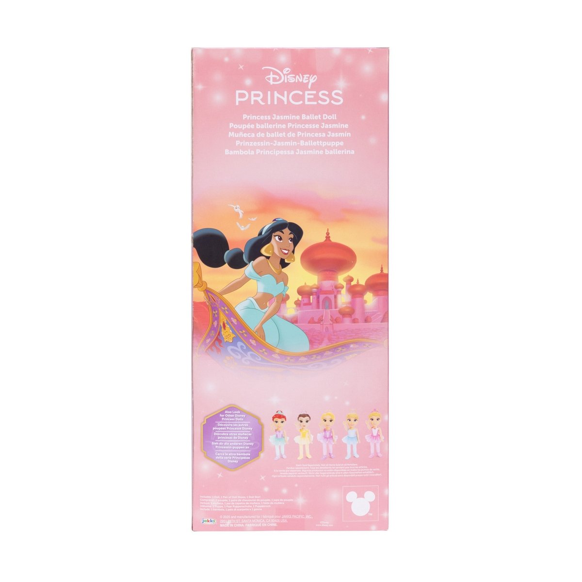 Muñeca 35 Cm Ballet Princesas De Disney - Jasmine