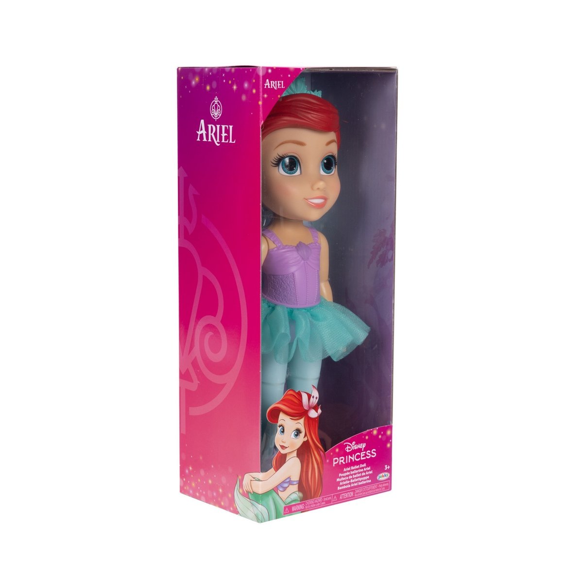 Muñeca 35 Cm Ballet Princesas De Disney - Ariel