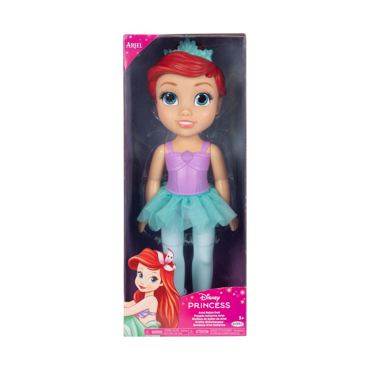 Muñeca 35 Cm Ballet Princesas De Disney - Ariel