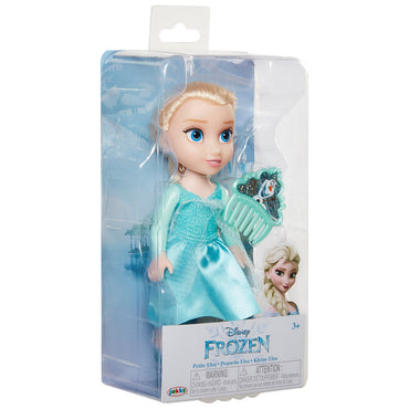 Muñeca 15 Cm Con Peine Princesas De Disney - Elsa