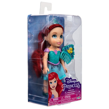 Muñeca 15 Cm Con Peine Princesas De Disney - Ariel