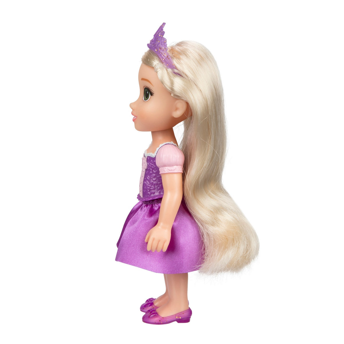 Muñeca 15 Cm Con Peine Princesas De Disney - Rapunzel