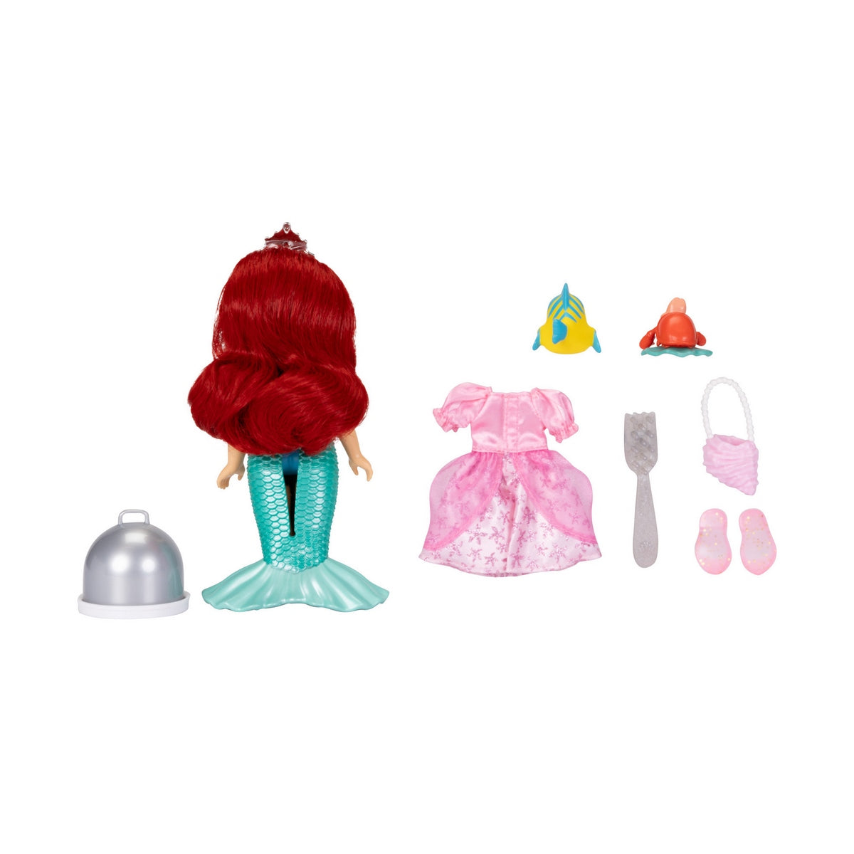 Muñeca Fashion 15 Cm Con Accesorios Princesas De Disney - Ariel