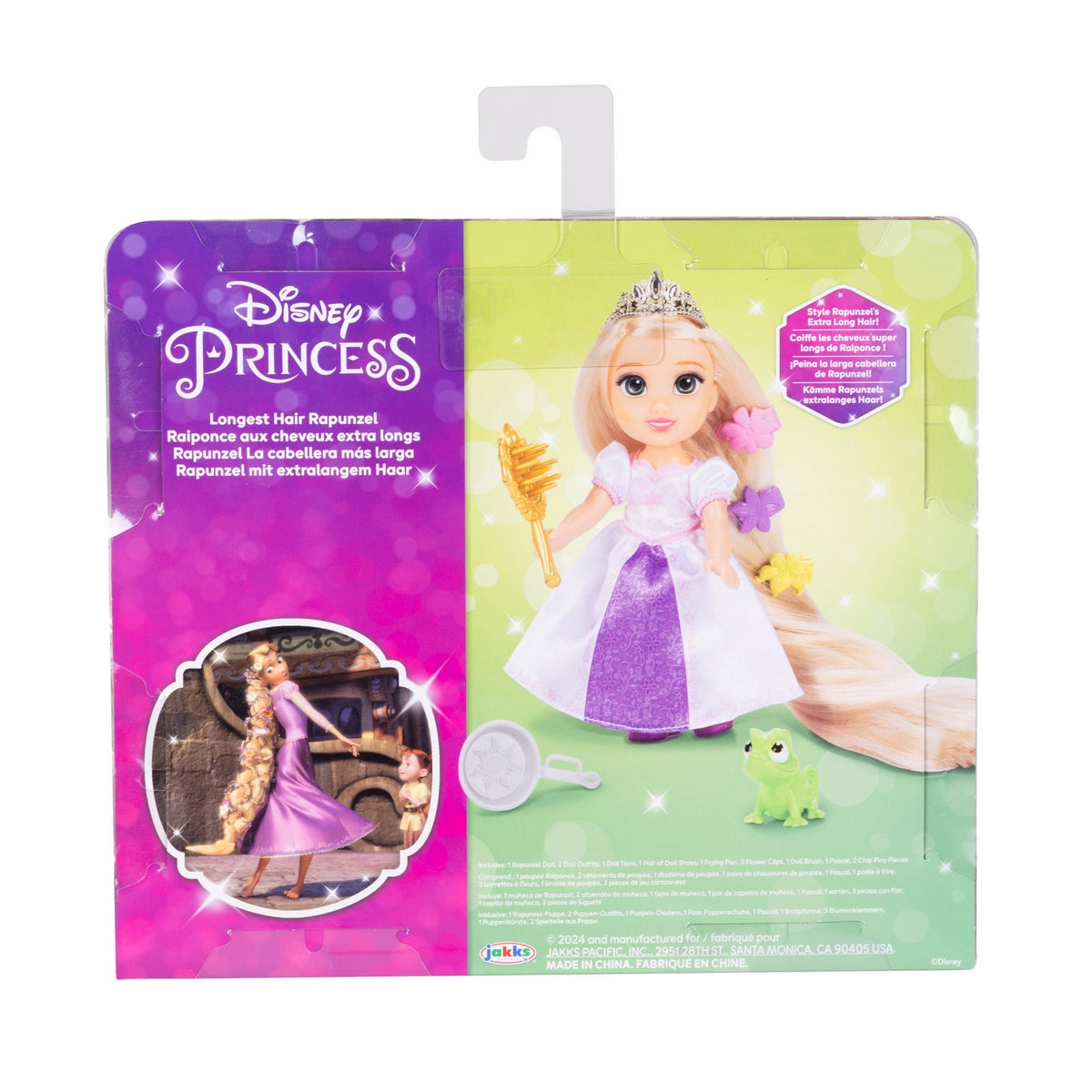 Muñeca Fashion 15 Cm Con Accesorios Princesas De Disney - Rapunzel