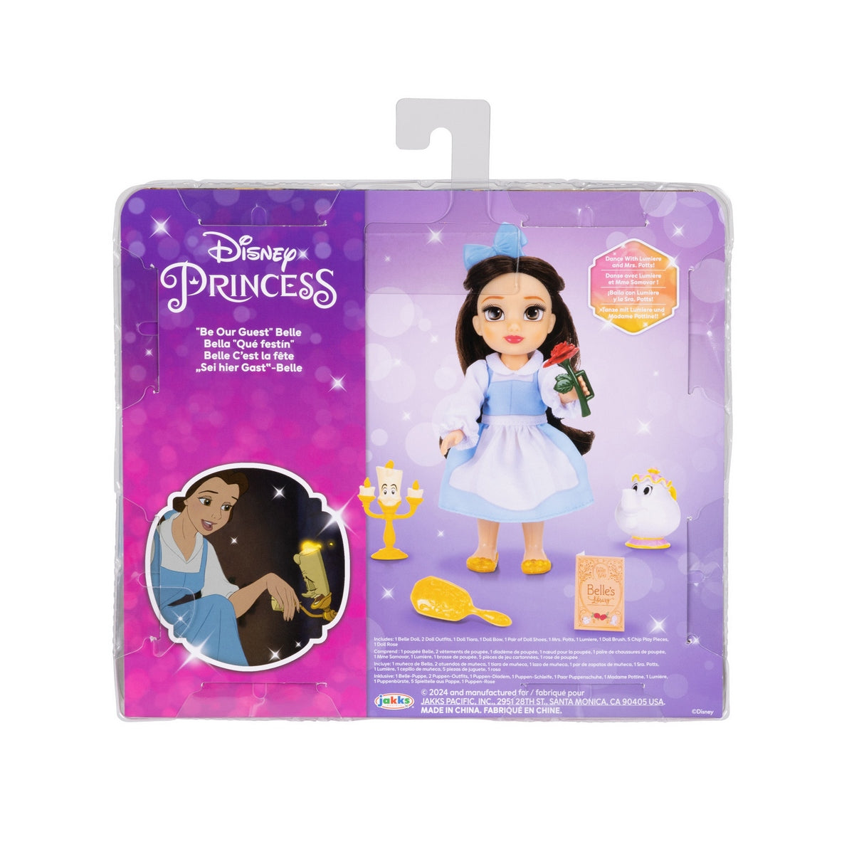 Muñeca Fashion 15 Cm Con Accesorios Princesas De Disney - Bella