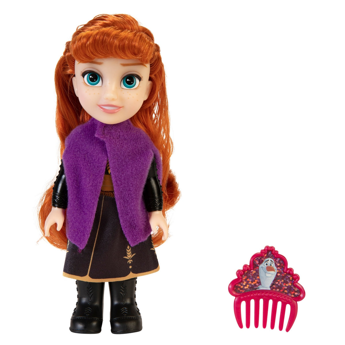 Muñeca Con Accesorios Frozen De Disney - Anna Traje De Invierno