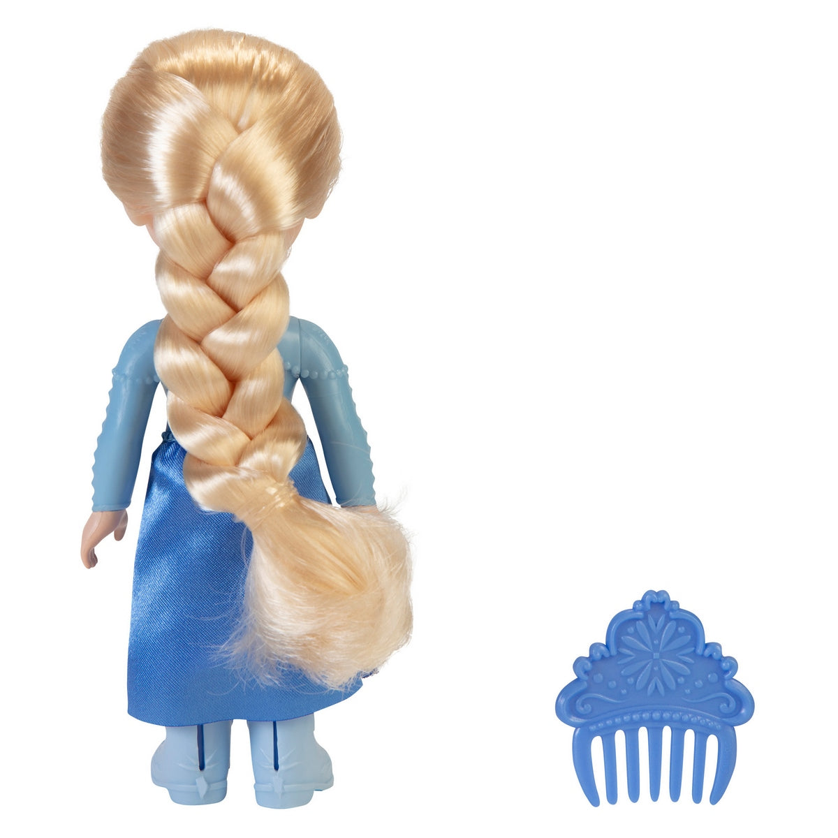 Muñeca Con Accesorios Frozen De Disney - Elsa Vestido Celeste