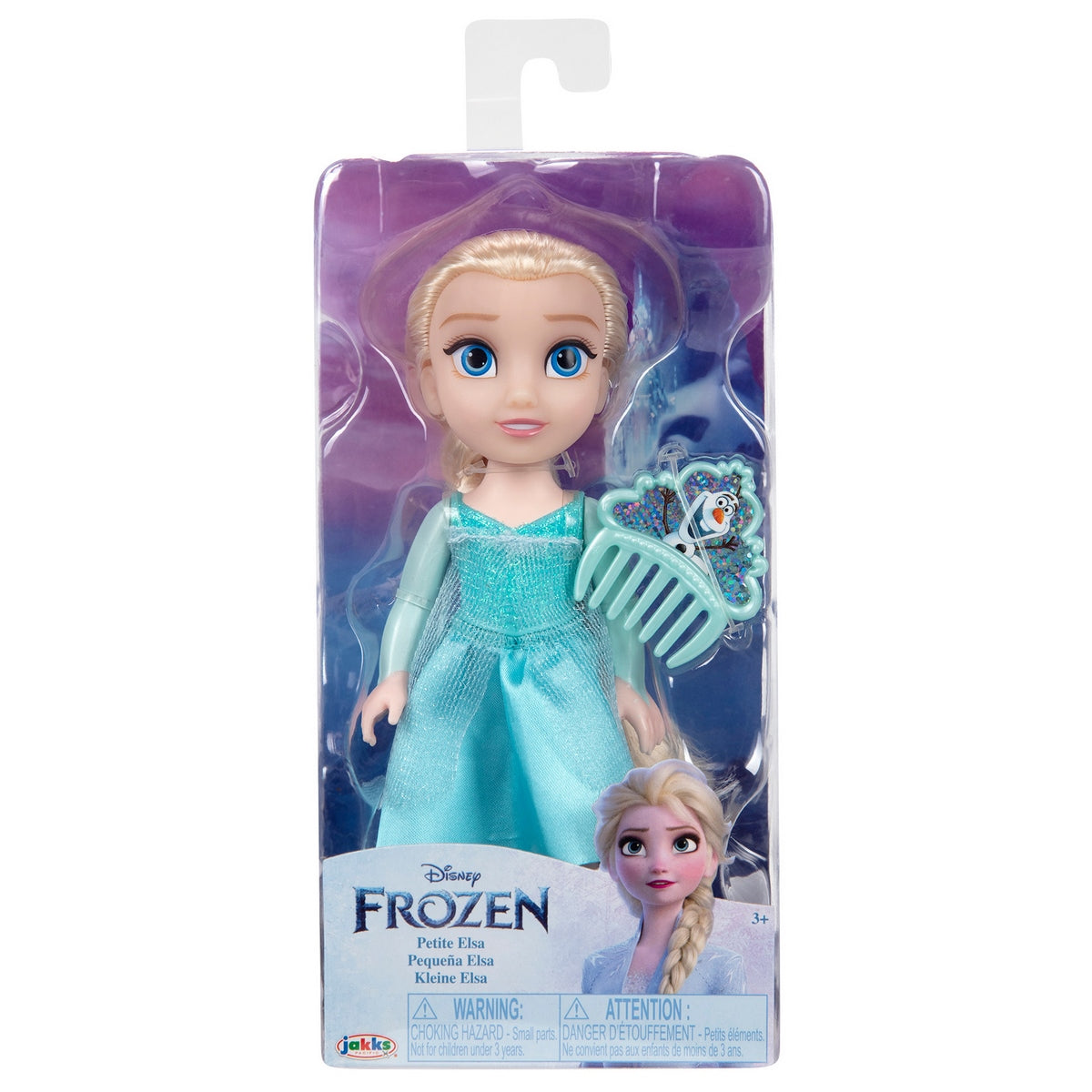 Muñeca Con Accesorios Frozen De Disney - Elsa Vestido Verde