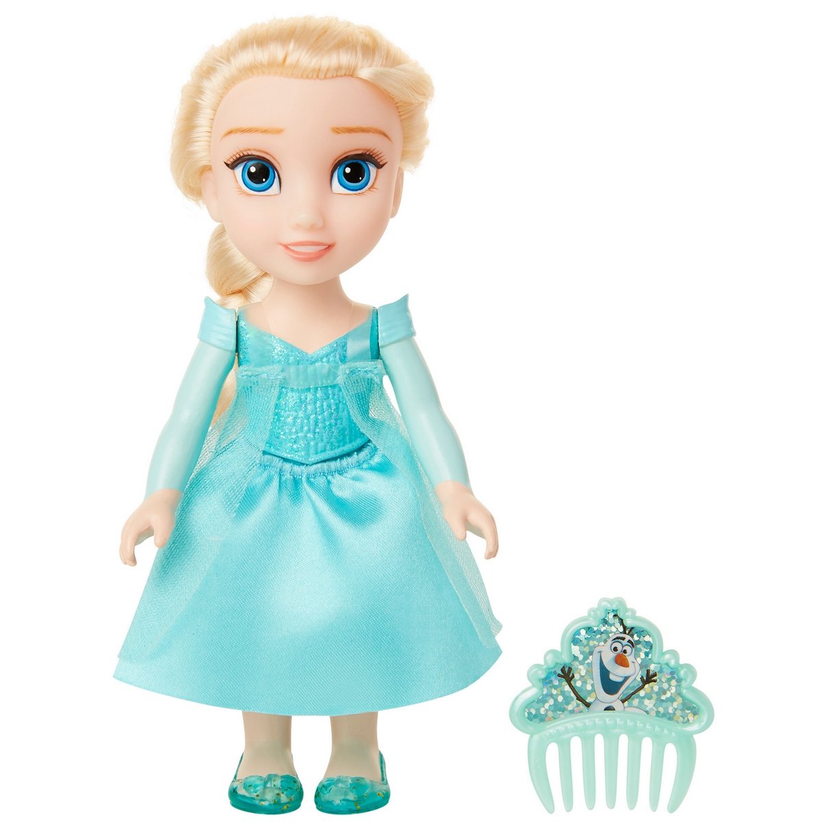 Muñeca Con Accesorios Frozen De Disney - Elsa Vestido Verde