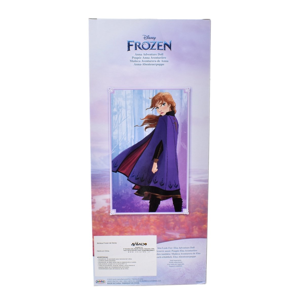 Muñeca Frozen De Disney - Anna Aventurera