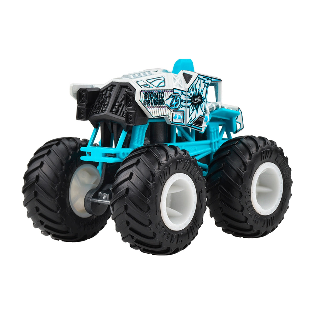 Hot Wheels Monster Trucks Escala 1:64 - Bionic Bruiser Vs Test Subject