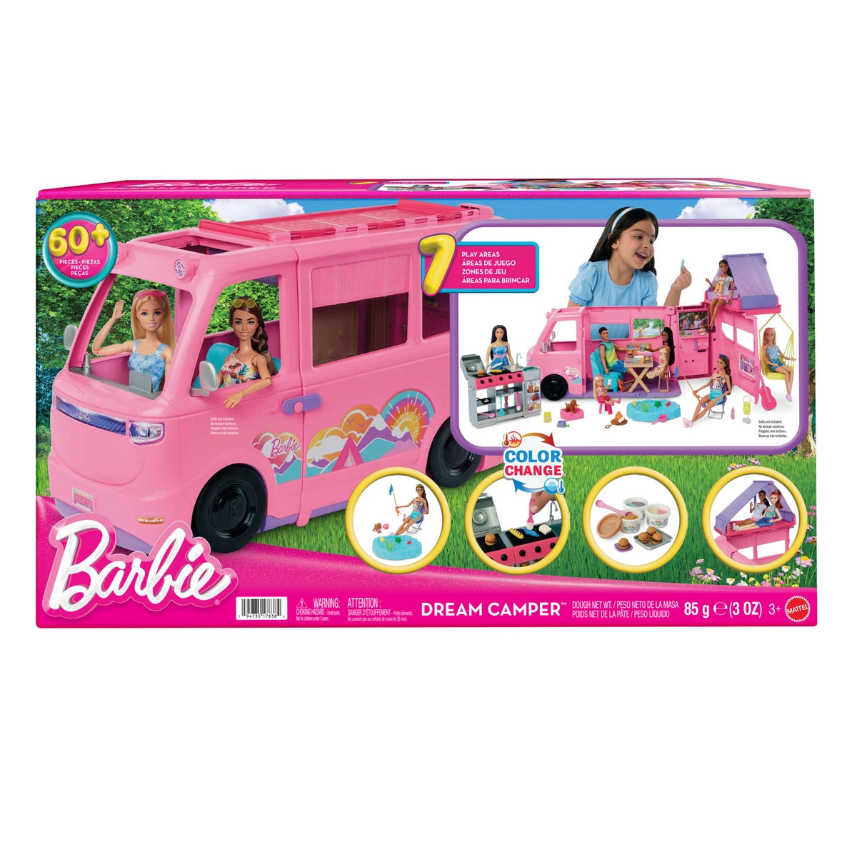 Barbie Camper De Los Sueños Auto Transformable