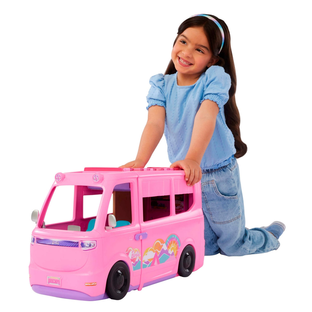 Barbie Camper De Los Sueños Auto Transformable