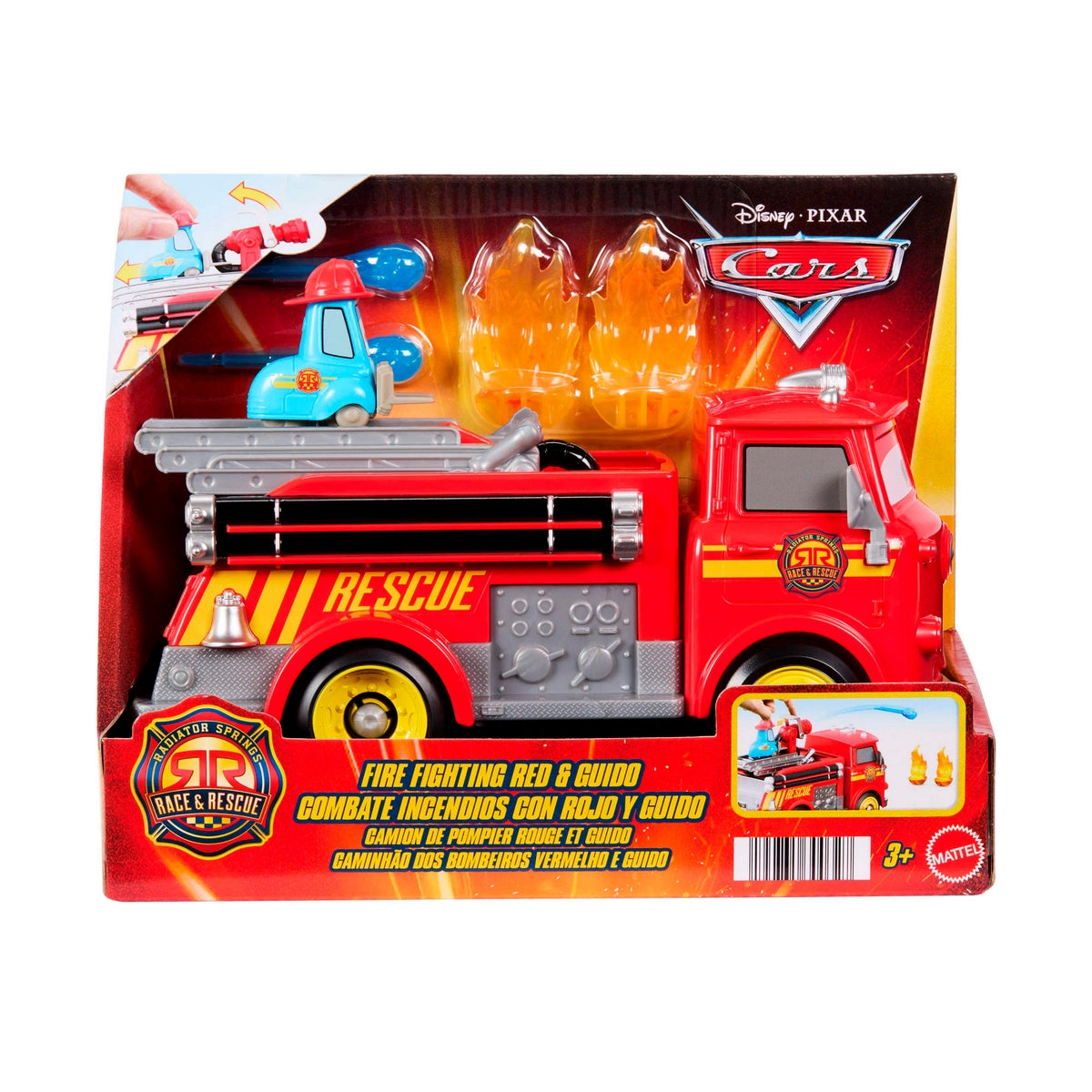 Cars De Disney Y Pixar Vehiculo De Juguete Rojo