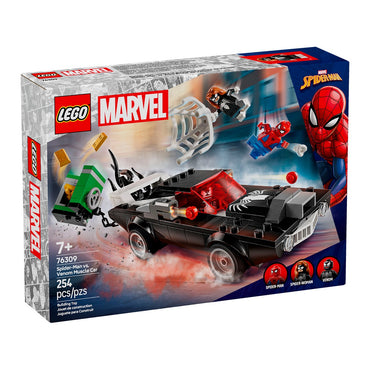 Spider-Man Vs. Coche Brutal De Venom Lego Super Heroes