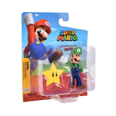 Figura 6 Cm Con Accesorio Super Mario De Nintendo - Luigi