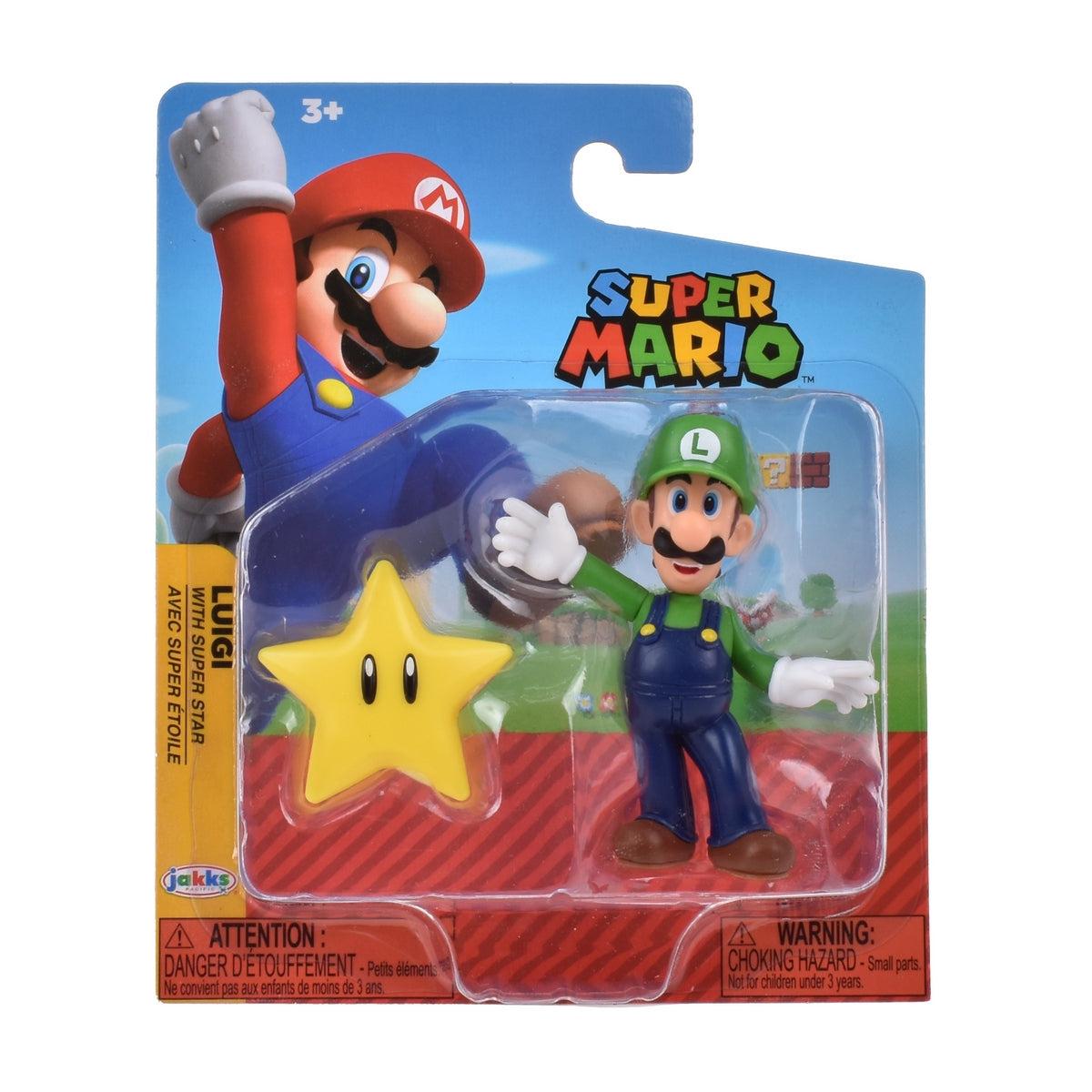 Figura 6 Cm Con Accesorio Super Mario De Nintendo - Luigi