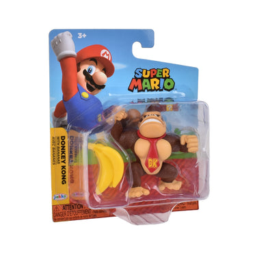 Figura 6 Cm Con Accesorio Super Mario De Nintendo - Donkey Kong