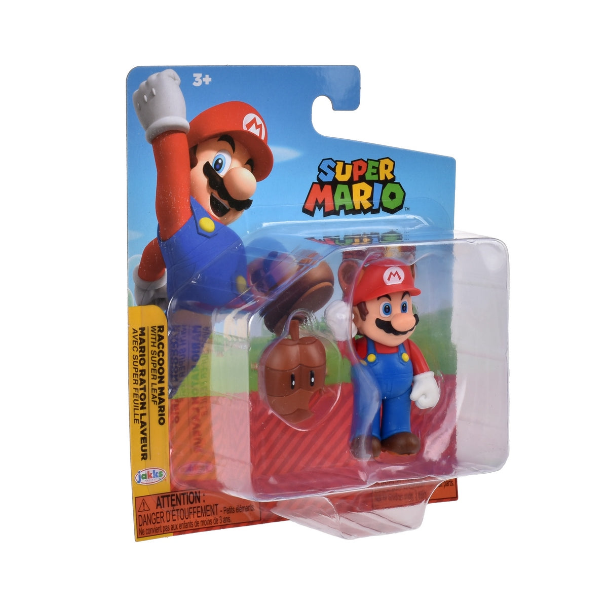 Figura 6 Cm Con Accesorio Super Mario De Nintendo - Raccoon Mario