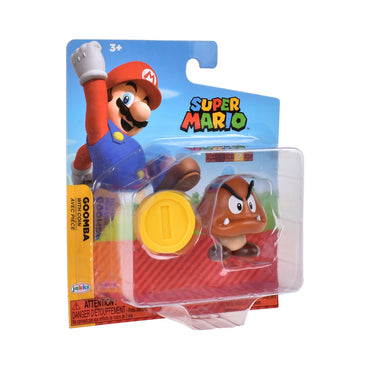 Figura 6 Cm Con Accesorio Super Mario De Nintendo - Goomba