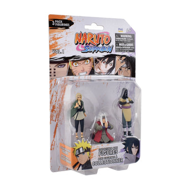 Pack 3 Figuras Coleccionables 7 Cm Naruto - Tsunade
