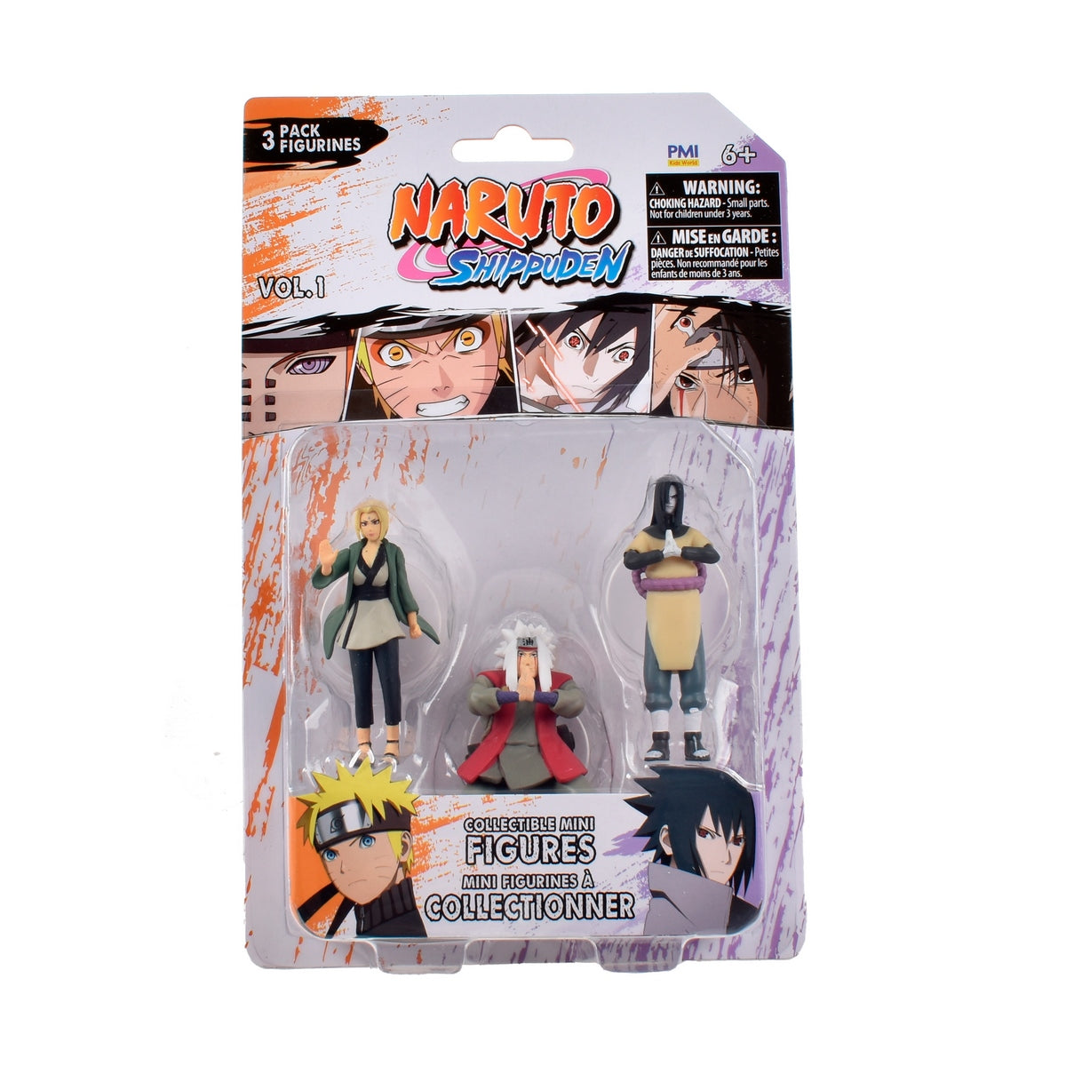 Pack 3 Figuras Coleccionables 7 Cm Naruto - Tsunade