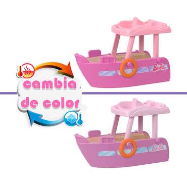 Barbie Mini Barbieland Vehiculo Para Muñecas Sorpresa - Bote Con Piscina