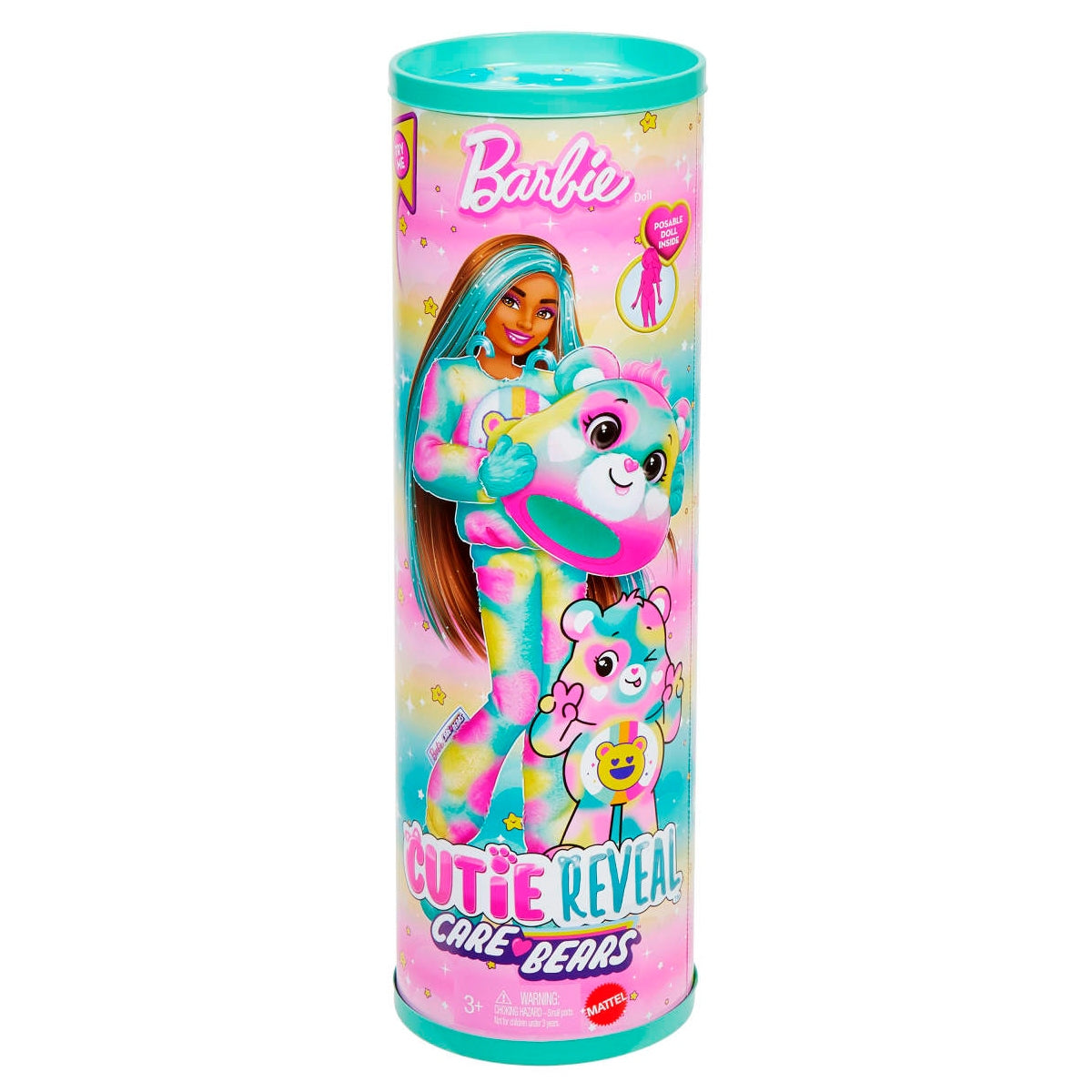 Barbie Cutie Reveal Muñeca Ositos Cariñositos Coloridos - Verde