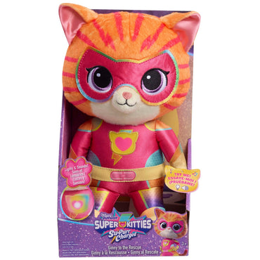 Super Kitties Ginny Superhero Sound Light Plush