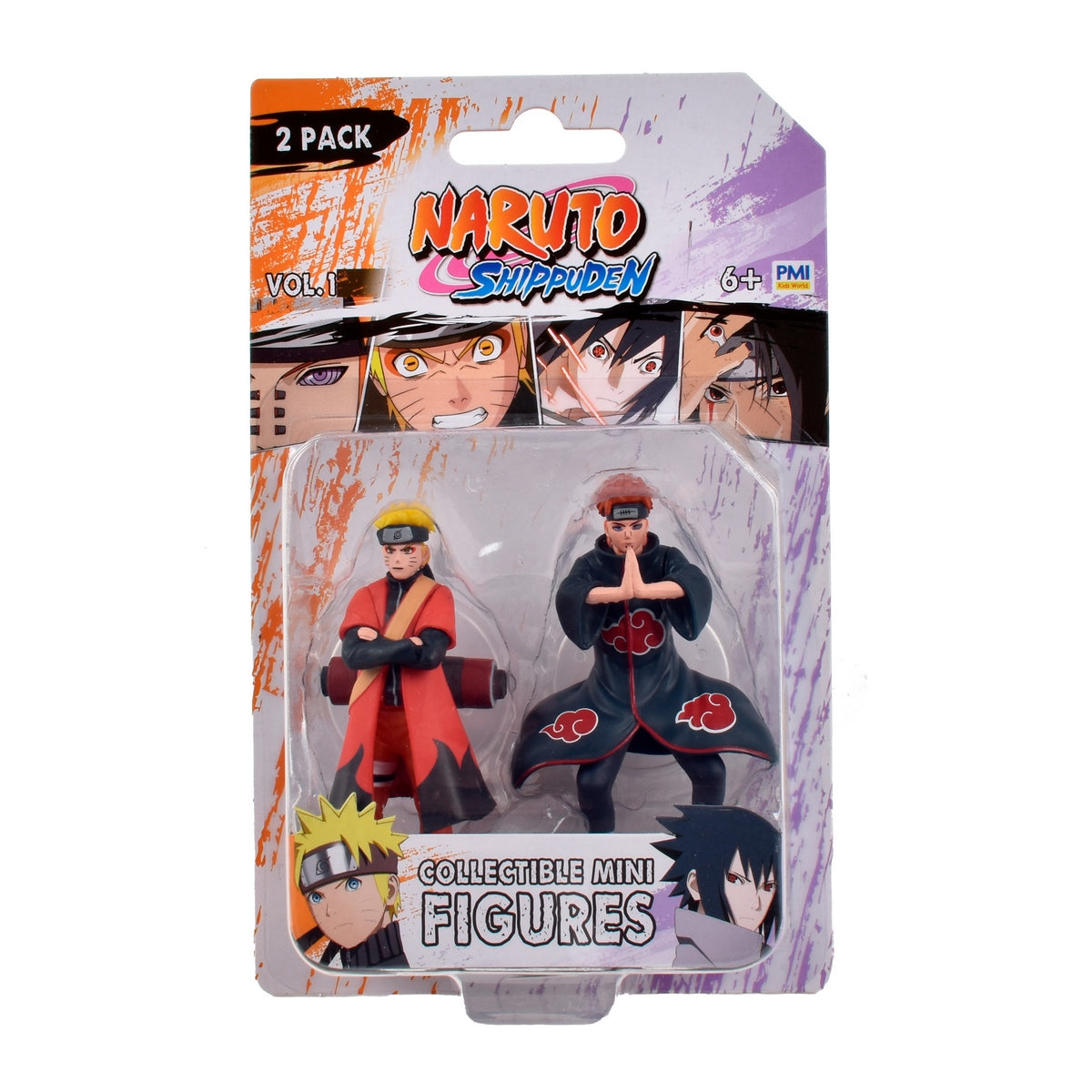 Pack 2 Figuras Coleccionables 7 Cm Naruto - Naruto Modo Sabio