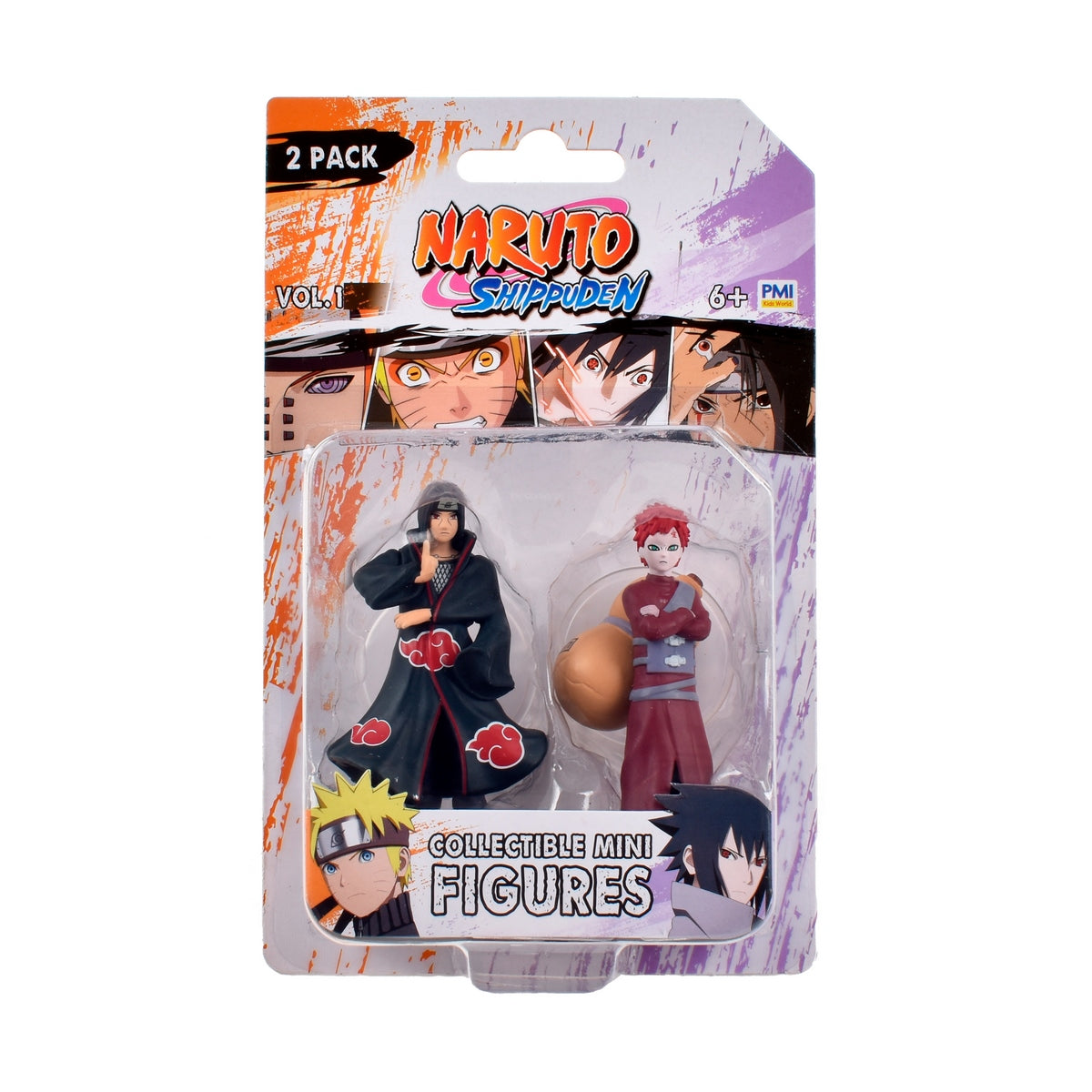 Pack 2 Figuras Coleccionables 7 Cm Naruto - Itachi