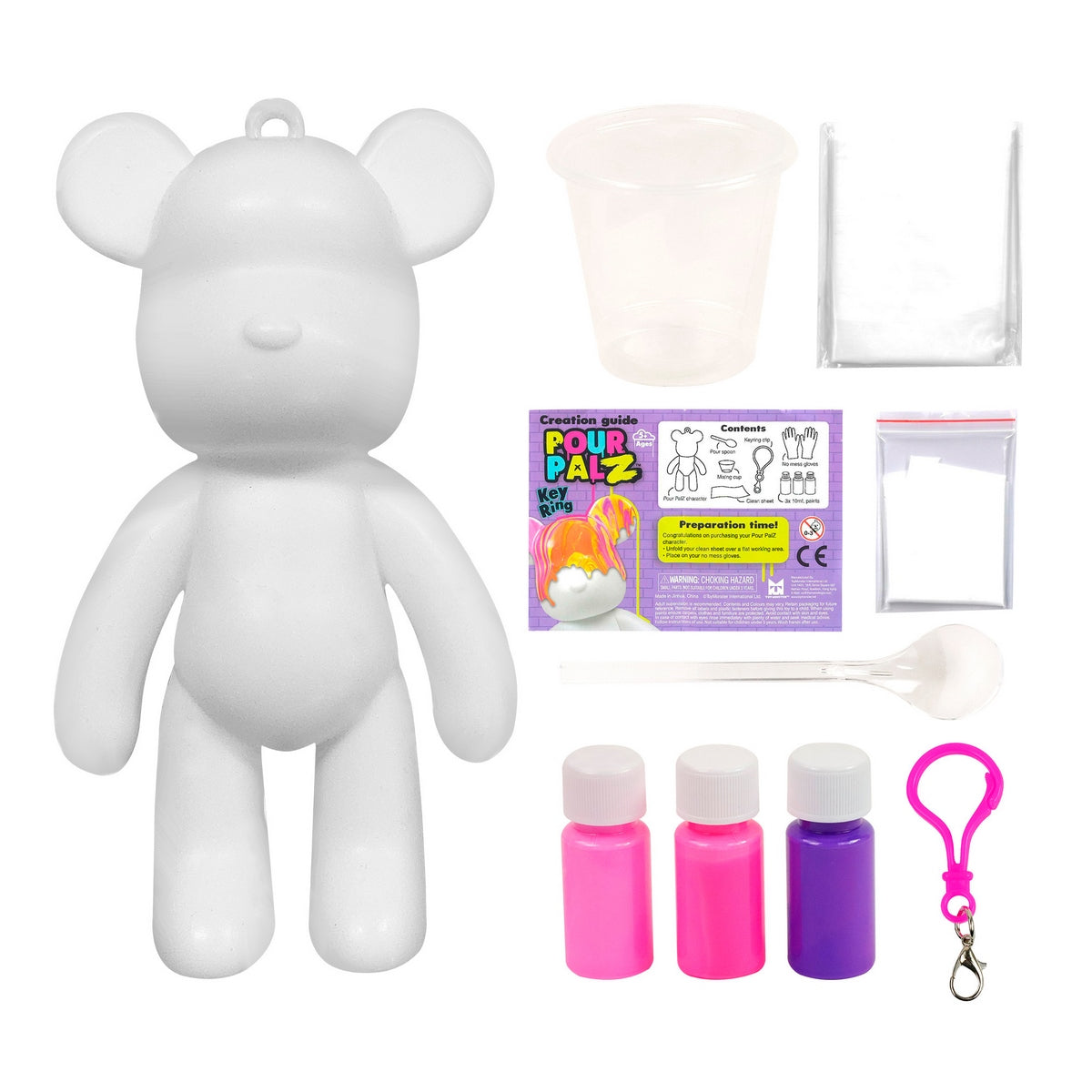 Oso Llavero Para Pintar Pour Palz - Morad0