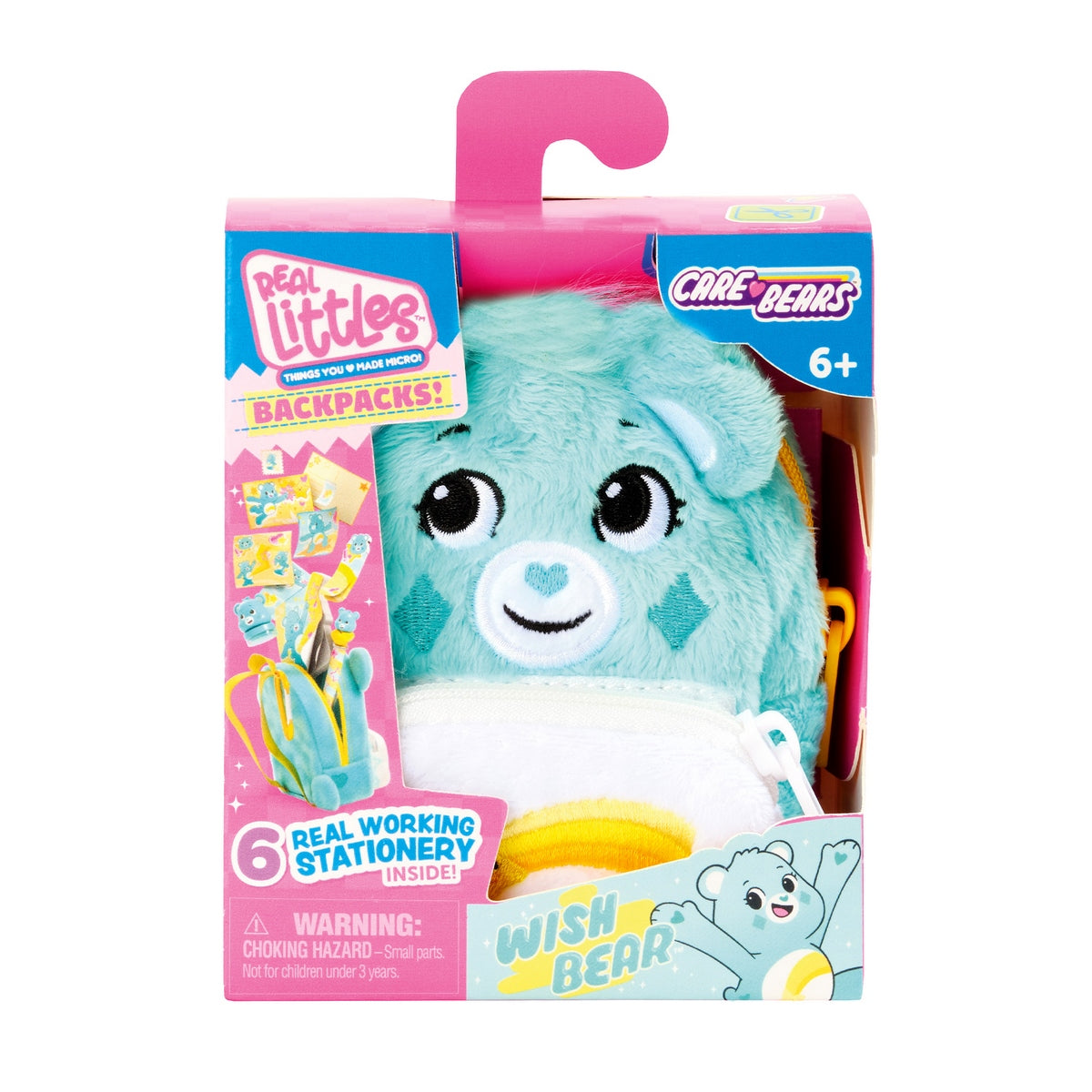Mini Mochila Cariñositos Con Accesorios Real Littles - Wish Bear