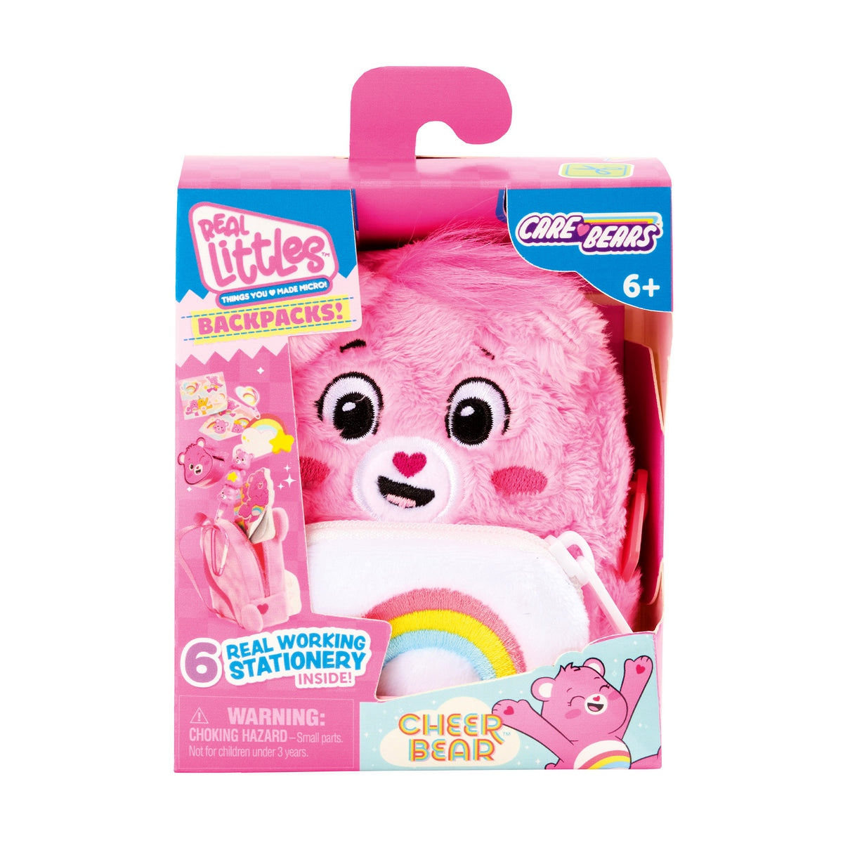 Mini Mochila Cariñositos Con Accesorios Real Littles - Cheer Bear