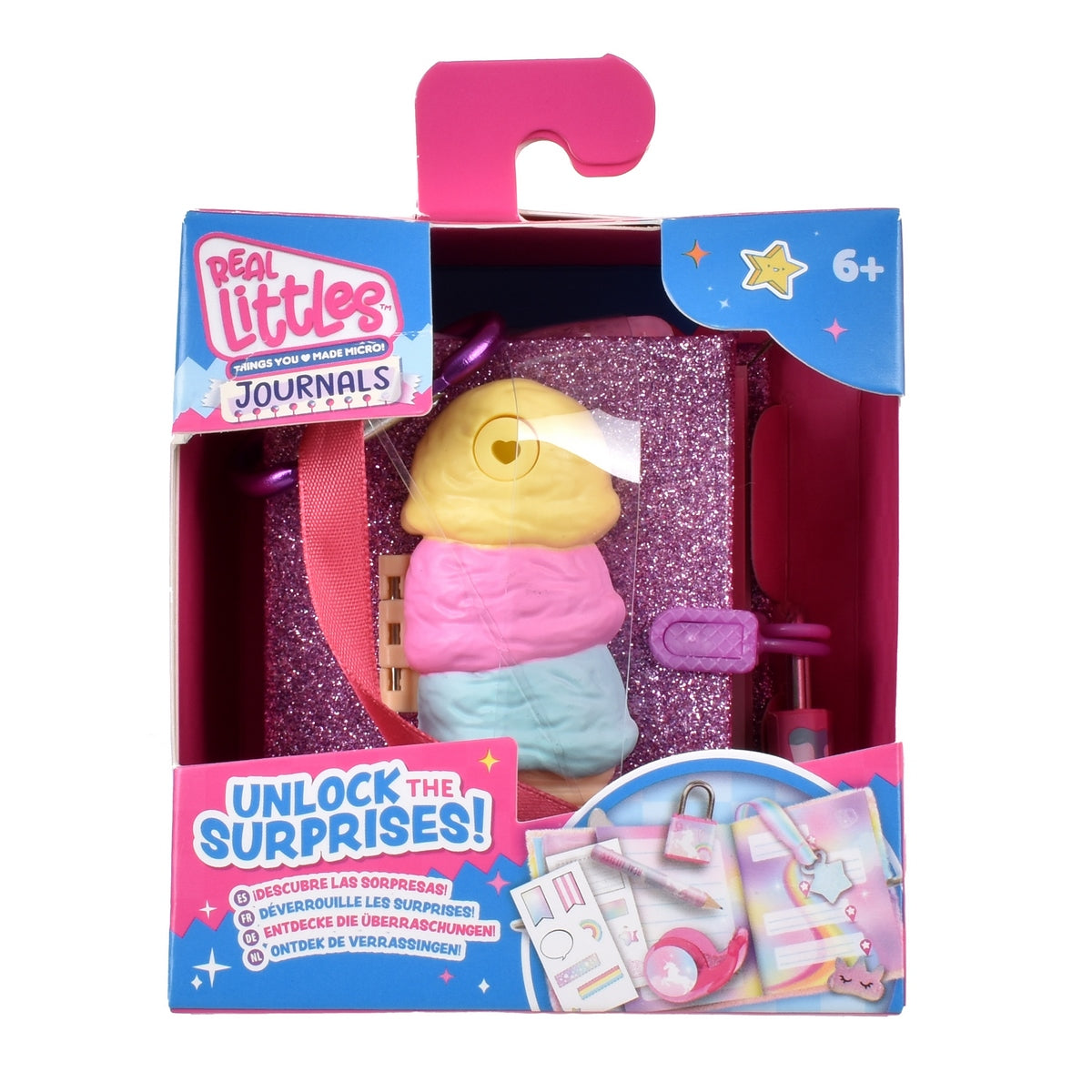 Mini Diario De Vida Con Accesorios Real Littles - Ice Cram Secrets