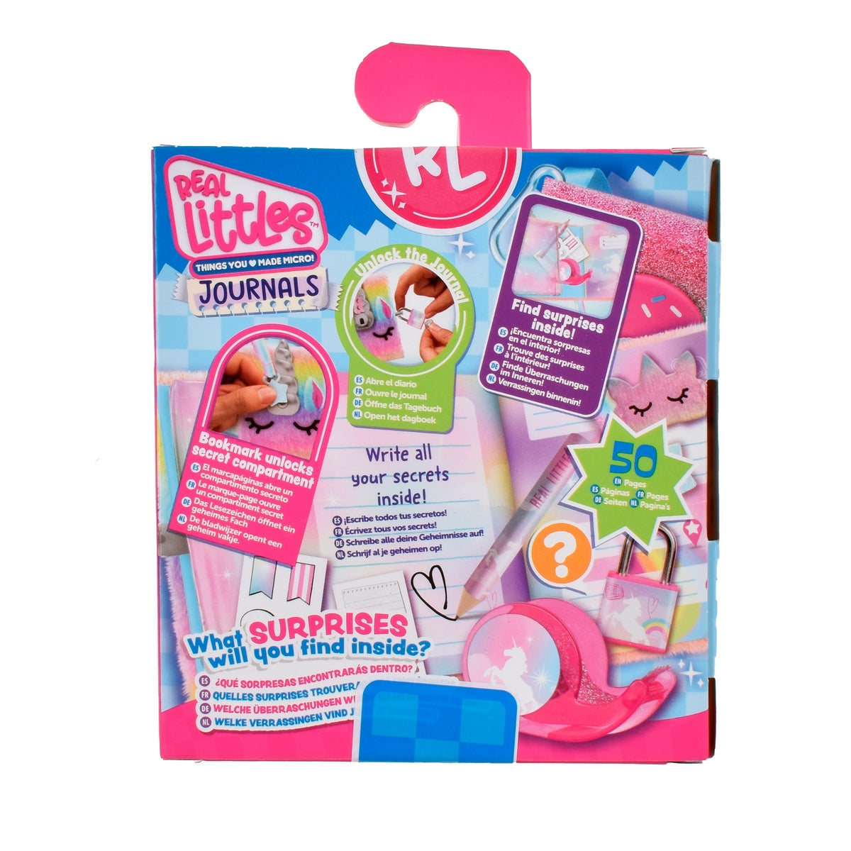 Mini Diario De Vida Con Accesorios Real Littles - Bestie Secrets