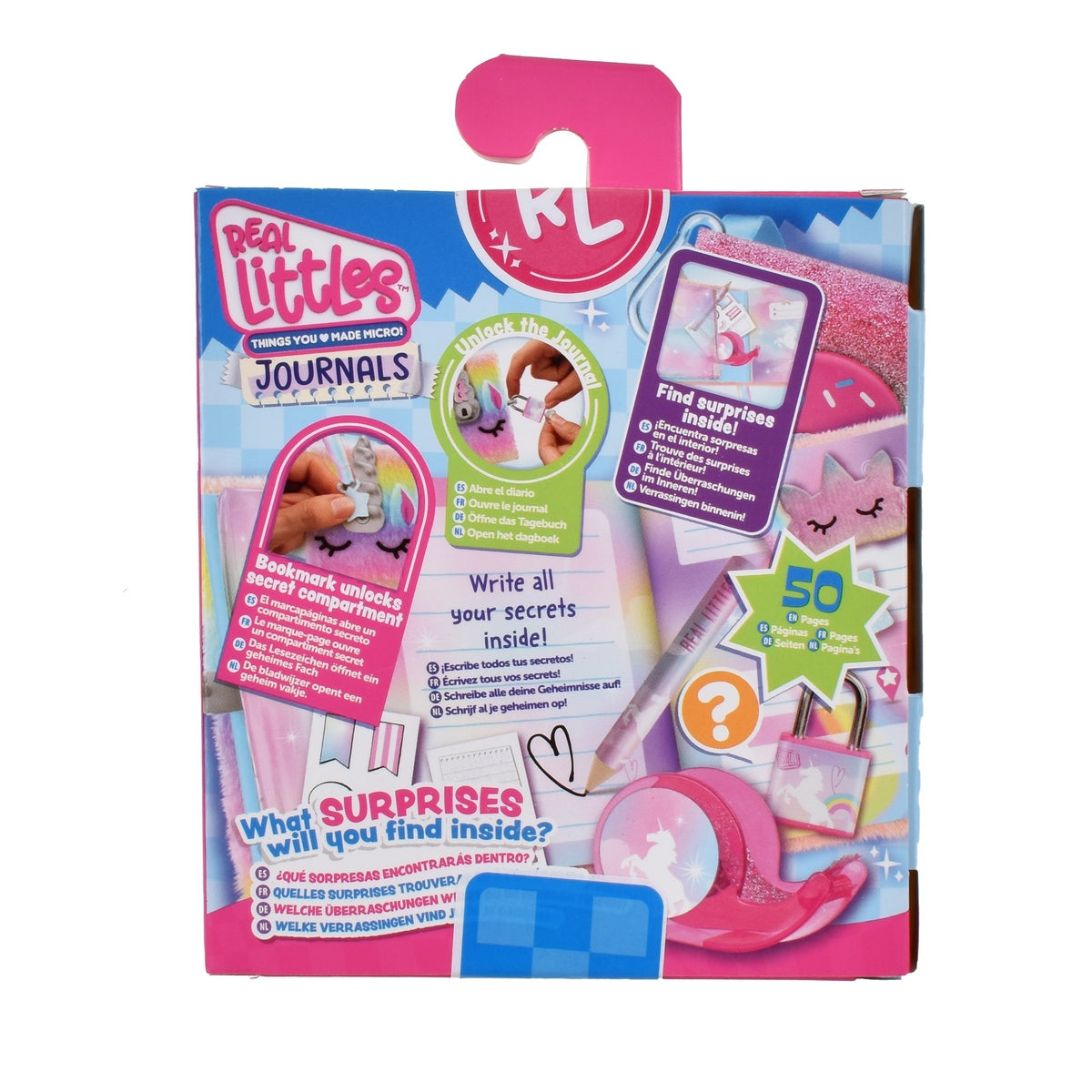 Mini Diario De Vida Con Accesorios Real Littles - Dream Secrets