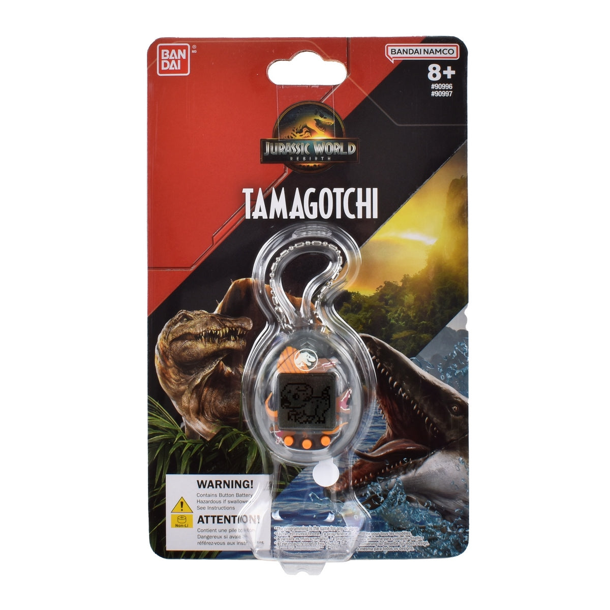 Mascota Virtual Tamagotchi Jurassic Park - Negro